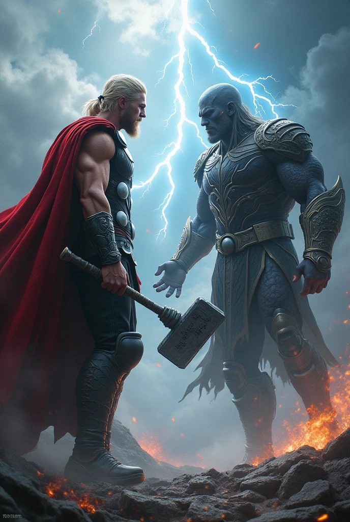 fight thor God of war