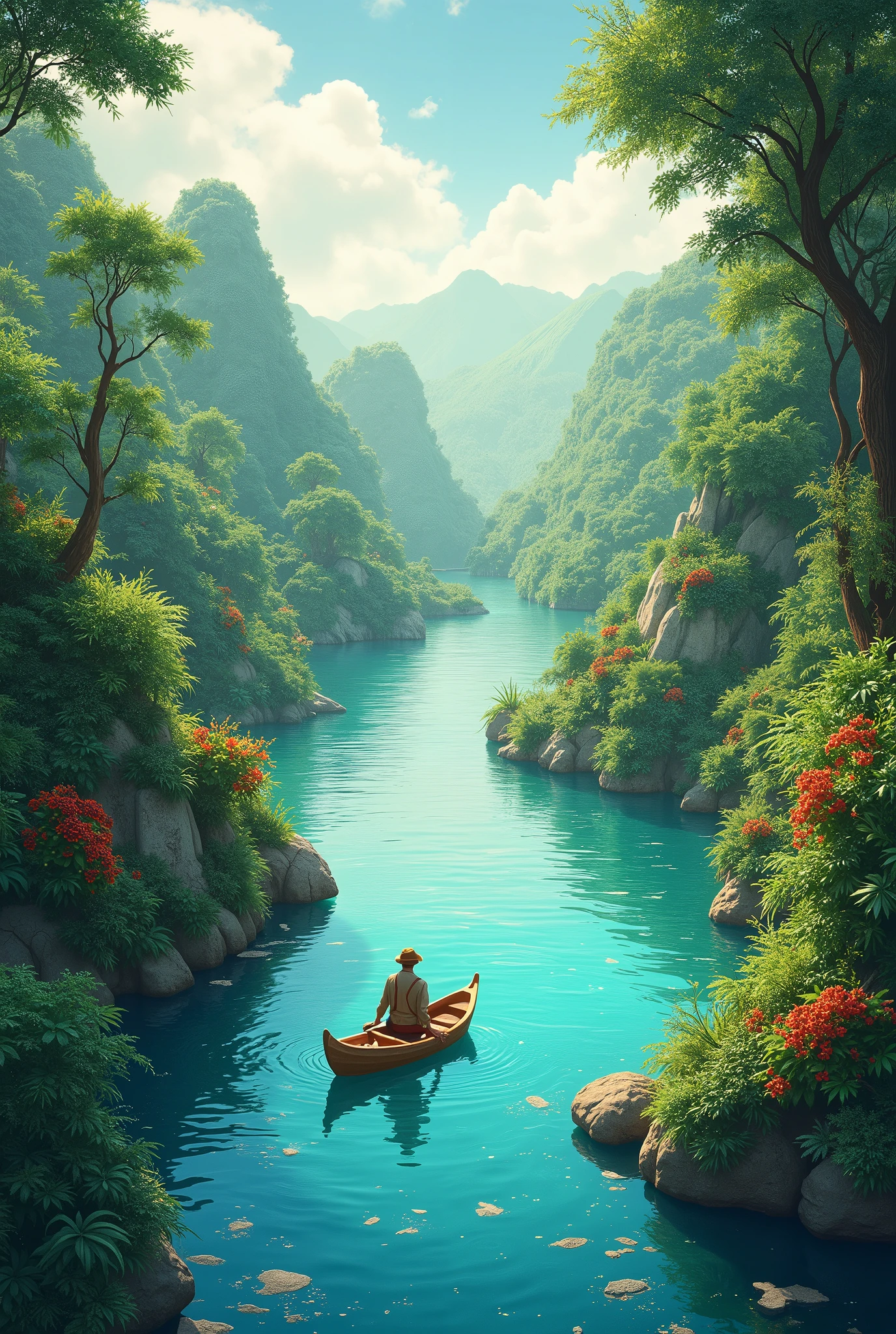 him: THE PASSAGE OF THE WATERS THAT LEAD TO ABUNDANCE