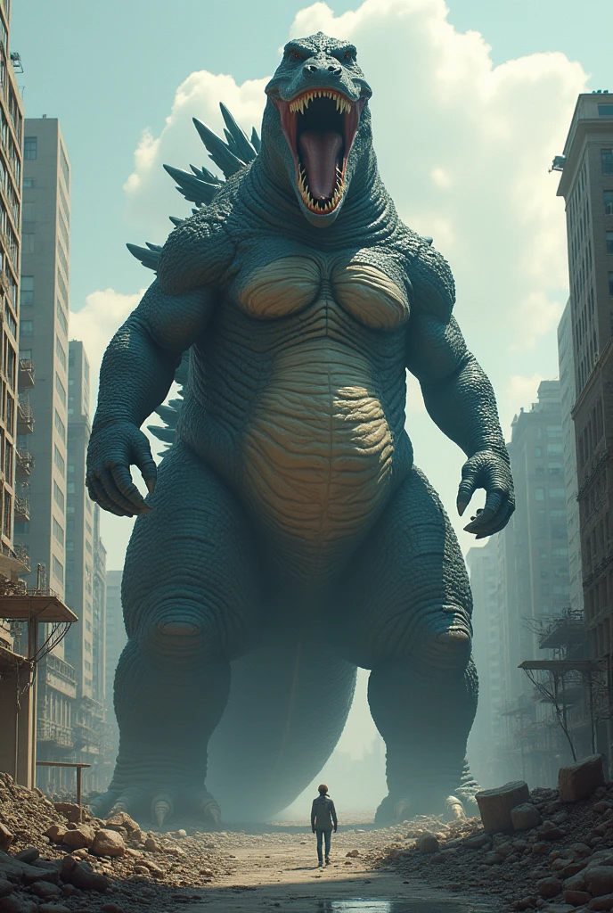 Godzila with the anus out