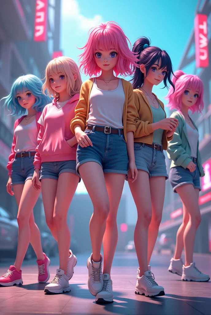 3d girls