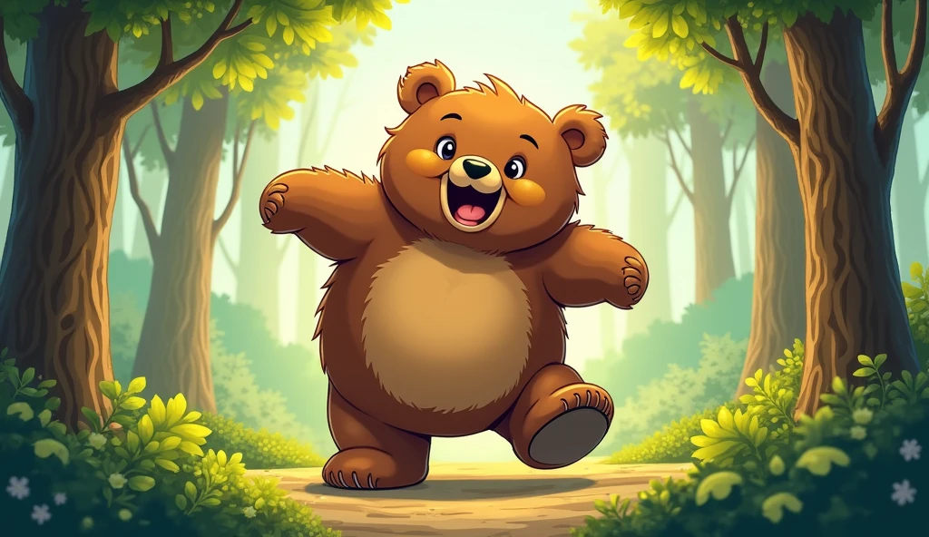🐻 "The bear likes to stomp, stomp, stomp,