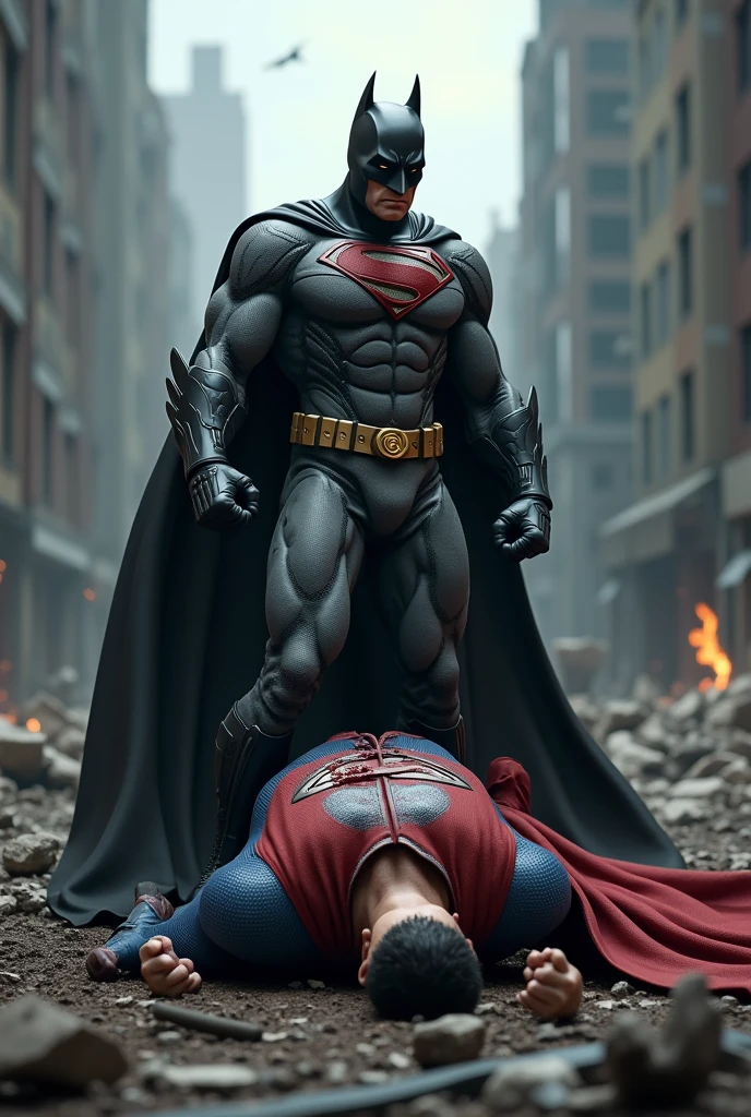 Batman killing supermen 
