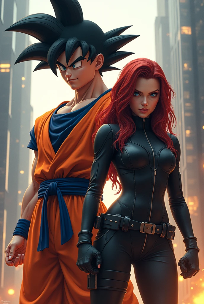 Goku and black widow