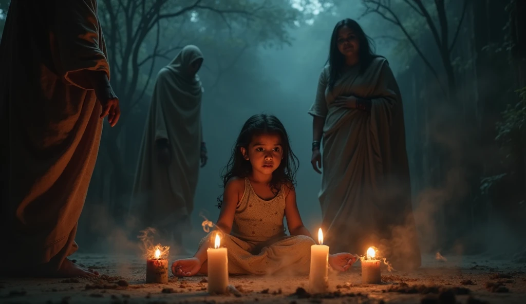 Parents use kala jadu his own daughter