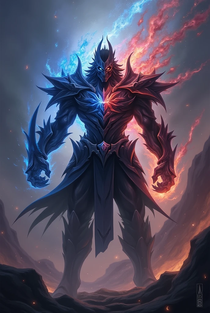 Fusão do Jayce com kayn de league of legends