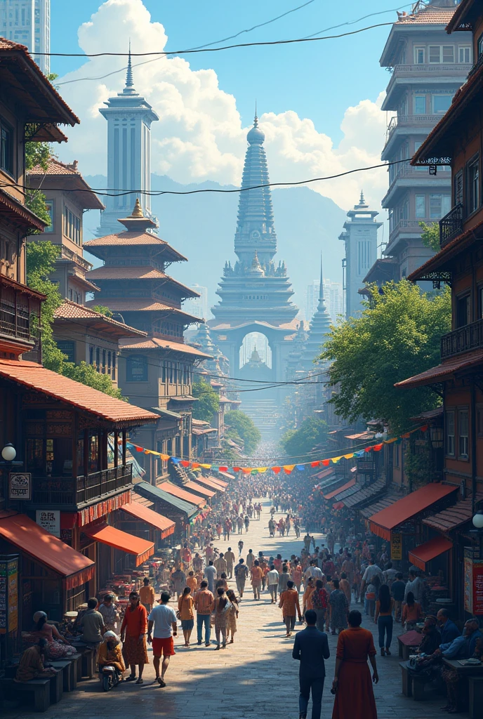 Nepal as a developed city