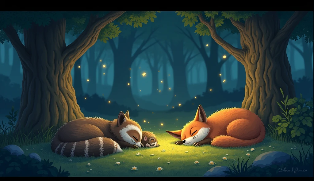 The animals need their rest,