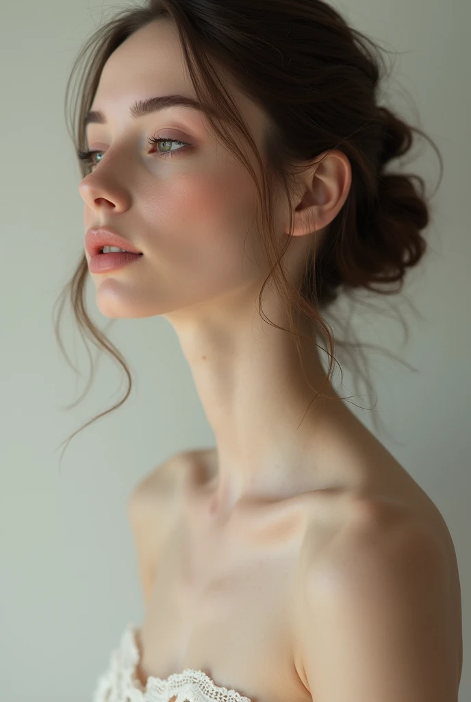 A necked beautiful girl