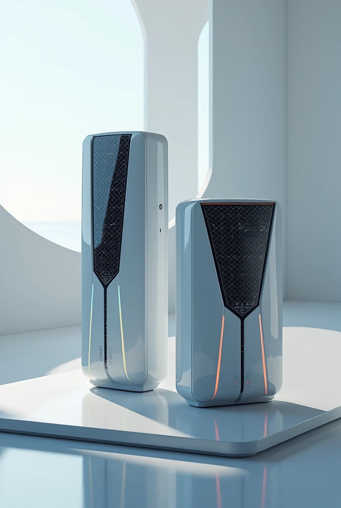 Smart amazing batteries with solar panels