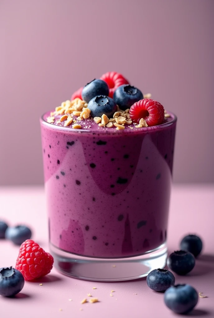 acai in a cup realistic image 18k