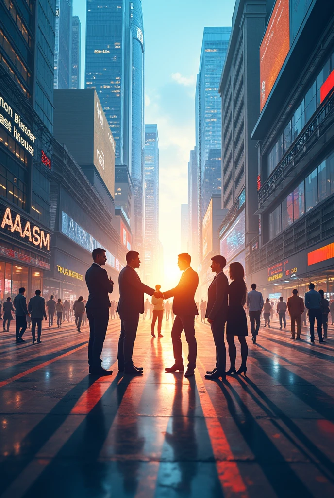 create an image based on the title "driving business growth