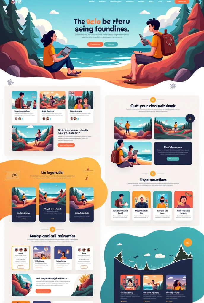 a website that is a chat where you can upload photos, videos, audios and text messages about a full day of adventures