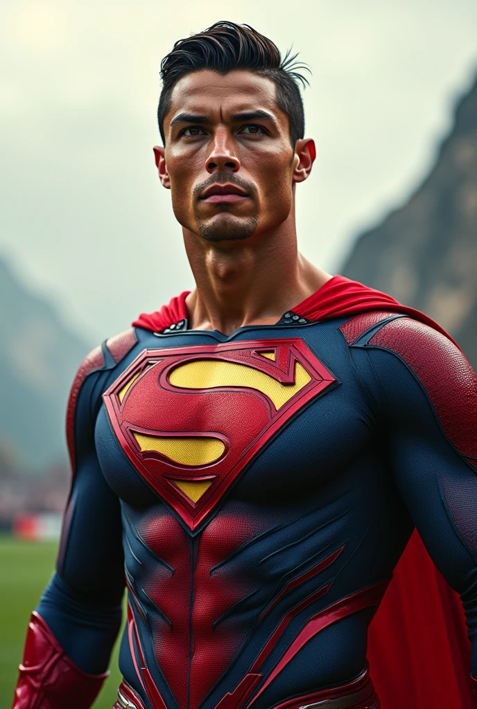 Ronaldo super heroes costume frent face video, 10.second