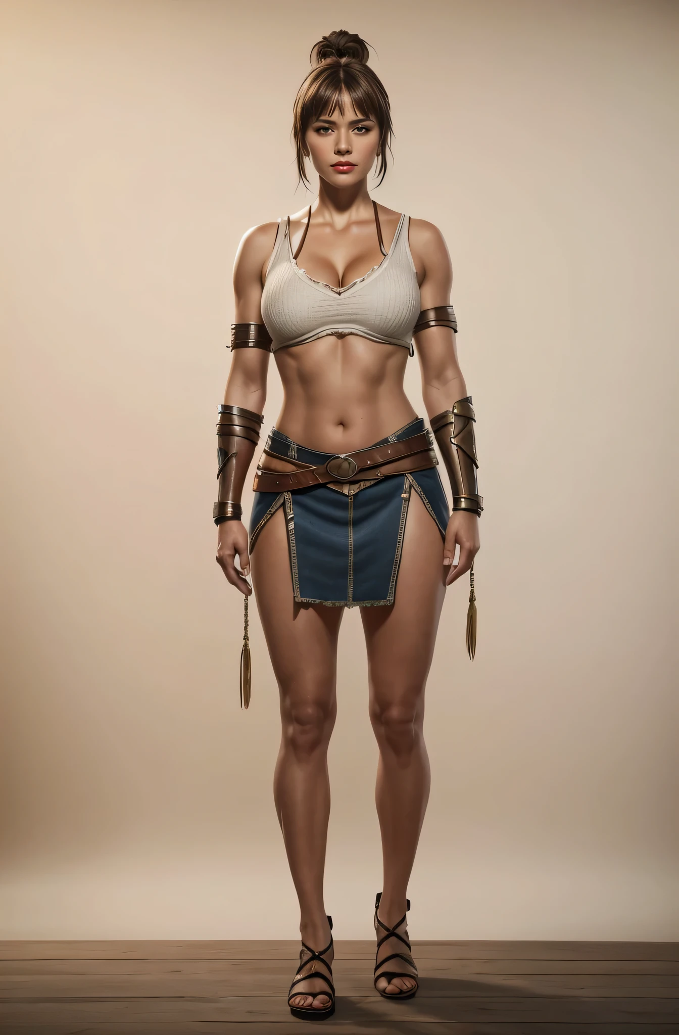 Xena Warrior Princess, viewer's view, full-length photo, Realism, UHD, retina, masterpiece, accurate, anatomically correct, textured skin, super detail, high details, high quality, award winning, best quality, highres, 1080P