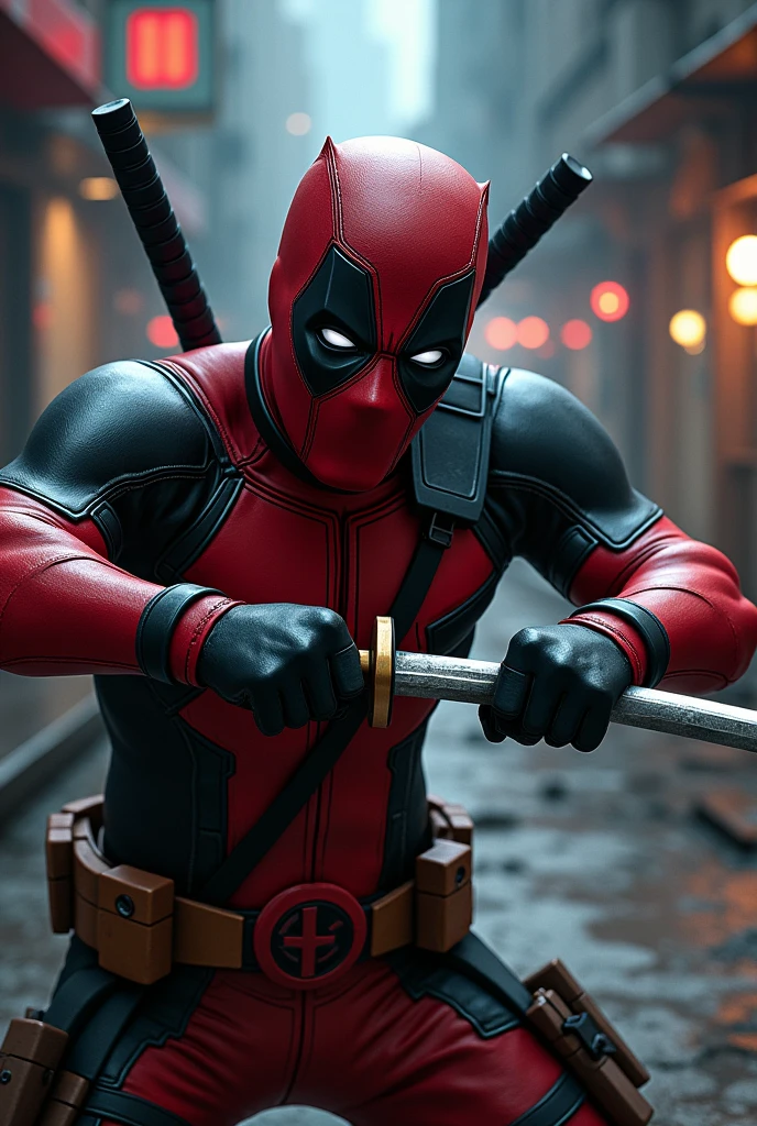 Deadpool fight playstation Logo