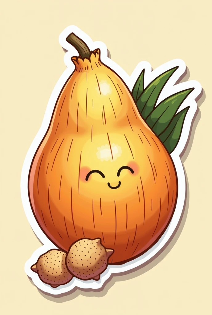 Create a sticker for makhana.