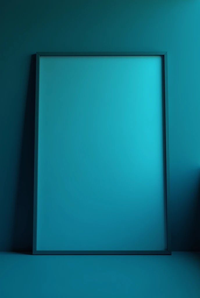 Mockup poster size A0 , with a dark cyan background behind - Free Vectors and PSD for download