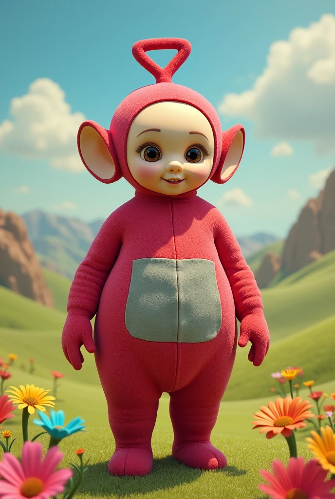 Teletubbie with titties

