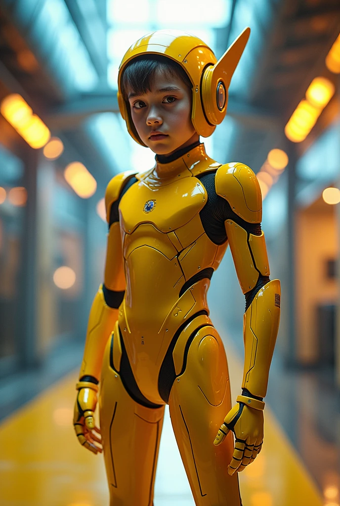 Young Yellow Iron Man