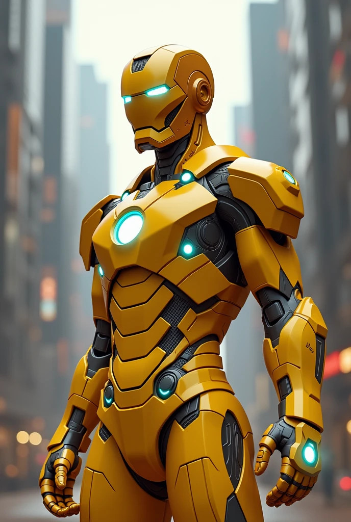 Yellow Iron Man Teen