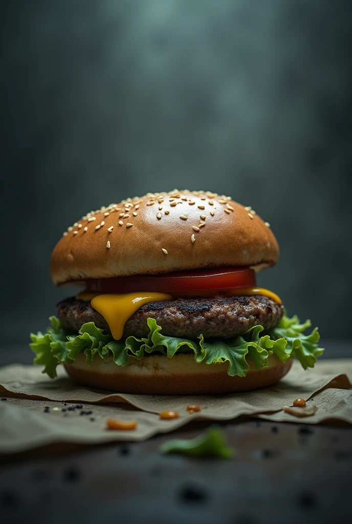 A very sad sad burger