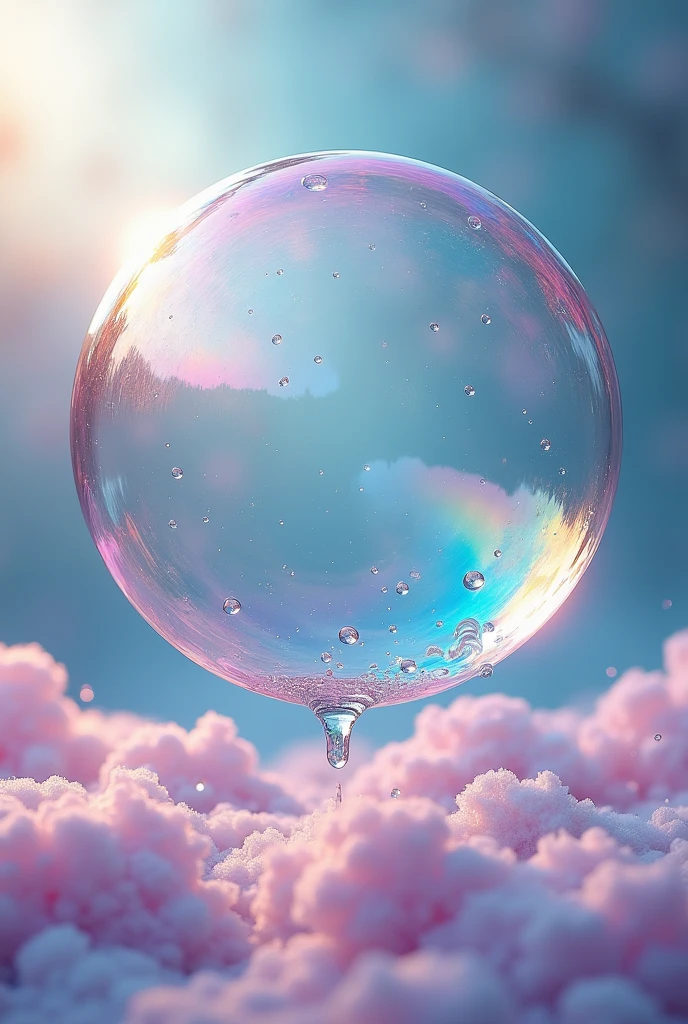 Create a soap bubble image