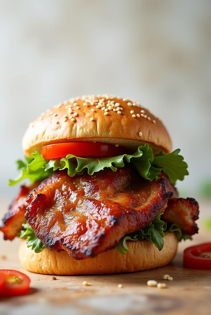 PIG SANDWICH ADVERTISING I CALL PORKYS ARTISAND SANDWICH , CREATIVE THAT LASTS 1 MINUTE