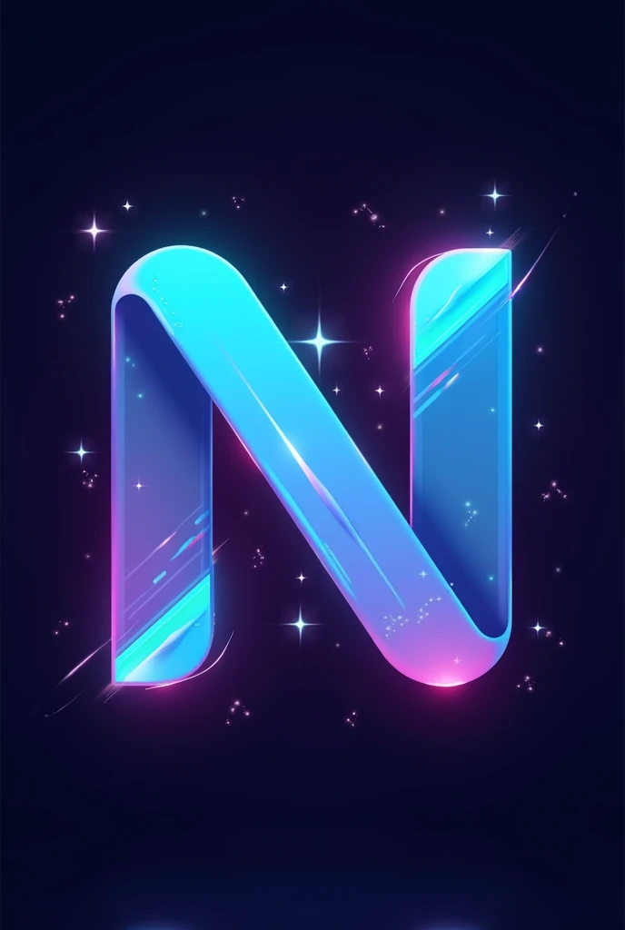 create a logo about the letter n that looks animated and has to do with an online store