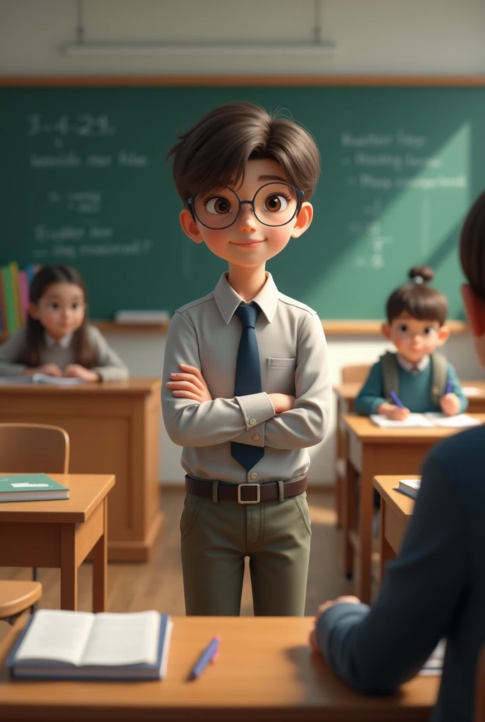 student can says answer with background for Teacher