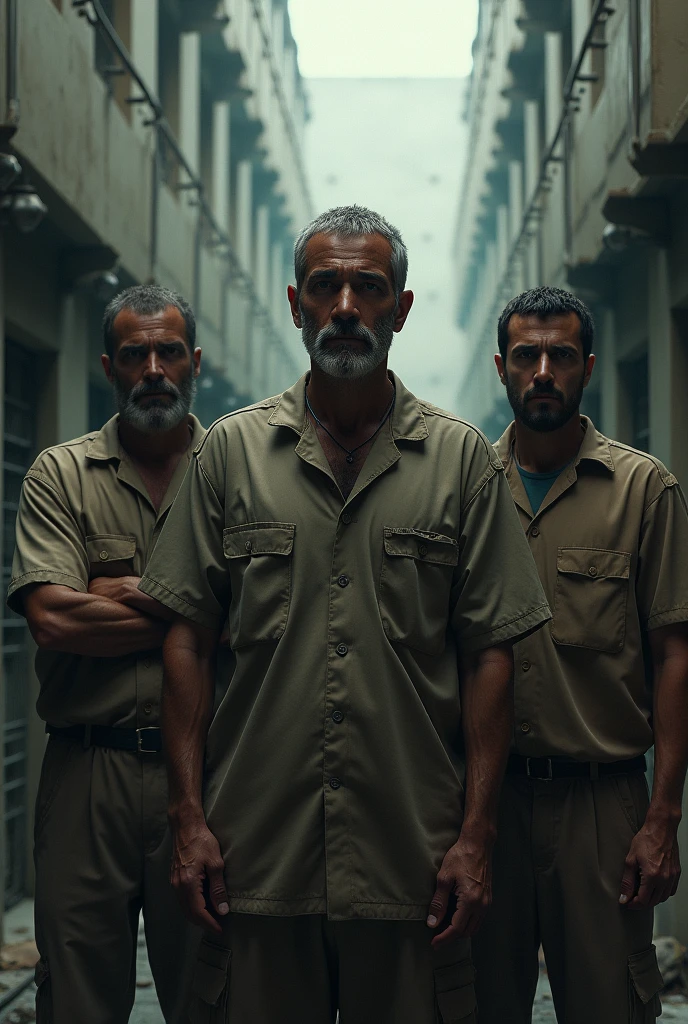 A man with friends, but in prison