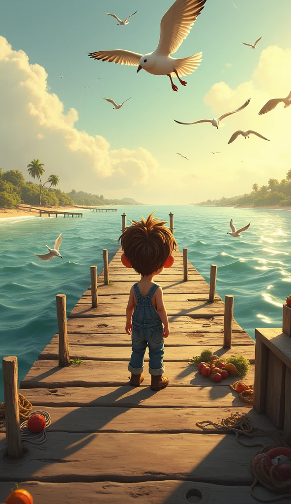 A boy named Pablo visited the old dock every afternoon.