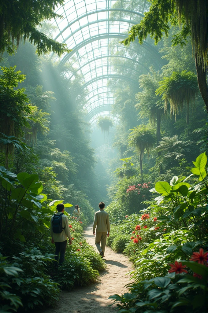 Create an image with the following words Fundamental Ecosystem Plants Humidity Resistance Humans Objects Climate Technologies Health