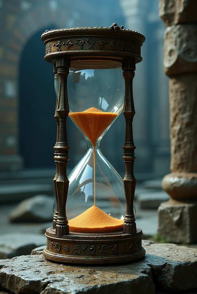 Hourglass, ancient, 