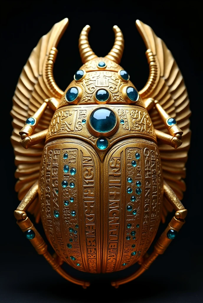 scarab,egyptian art,hieroglyphs,egyptian artifact,detailed beetle,ancient egyptian,enigmatic symbols,precious stone inlay,mythical creature,burnished gold,noble pharaohs,eclectic treasures,sacred amulet,ornately carved figurine,preserved history,eternal beauty,rich cultural heritage,ancient civilization,spiritual significance,divine protection,Ra's sacred animal,luck and rebirth,mysterious carvings,ceremonial jewelry,decorative motifs,bejeweled wings,amazing craftsmanship,cryptic inscriptions,royal cartouche,ancient wisdom,heavy symbolism,splendid elegance,complex patterns,mythological significance,glorious empire,timeless artifacts,astral connections,artistic legacy,immortal charm,intertwined narratives,majestic representation,ephemeral human existence