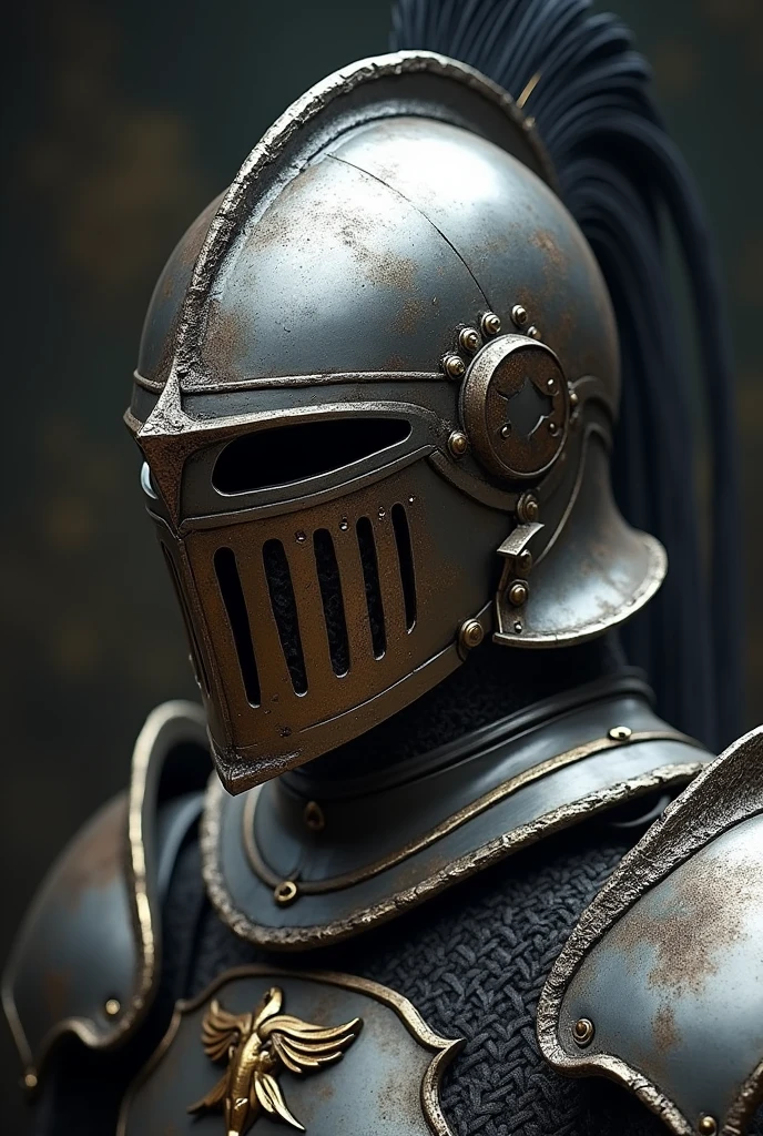 Knight helmet