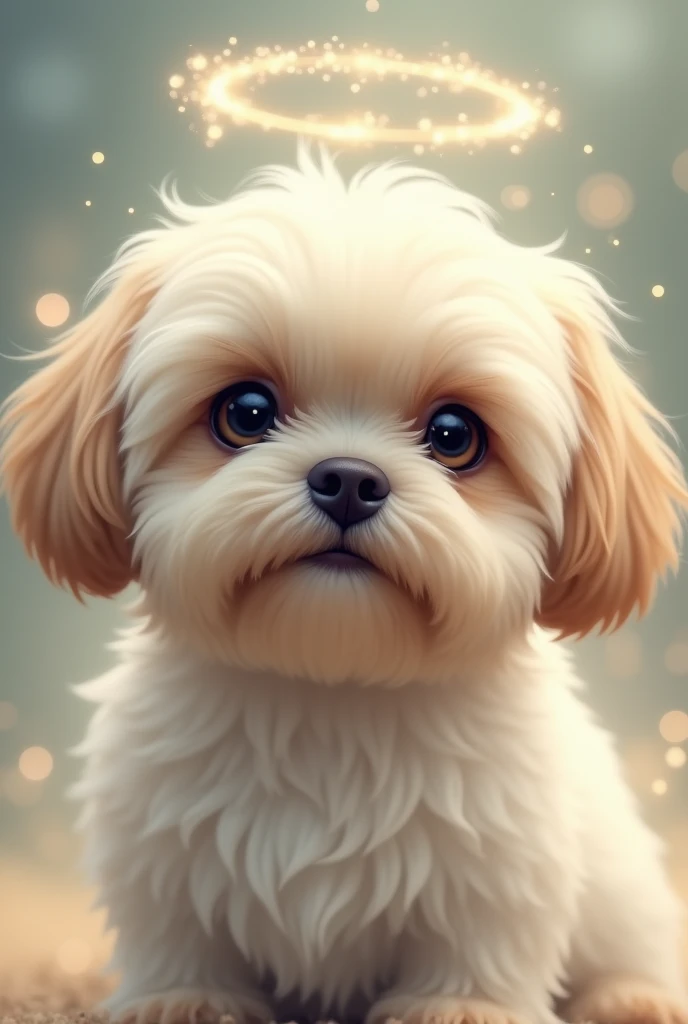Shih tzu halo curls