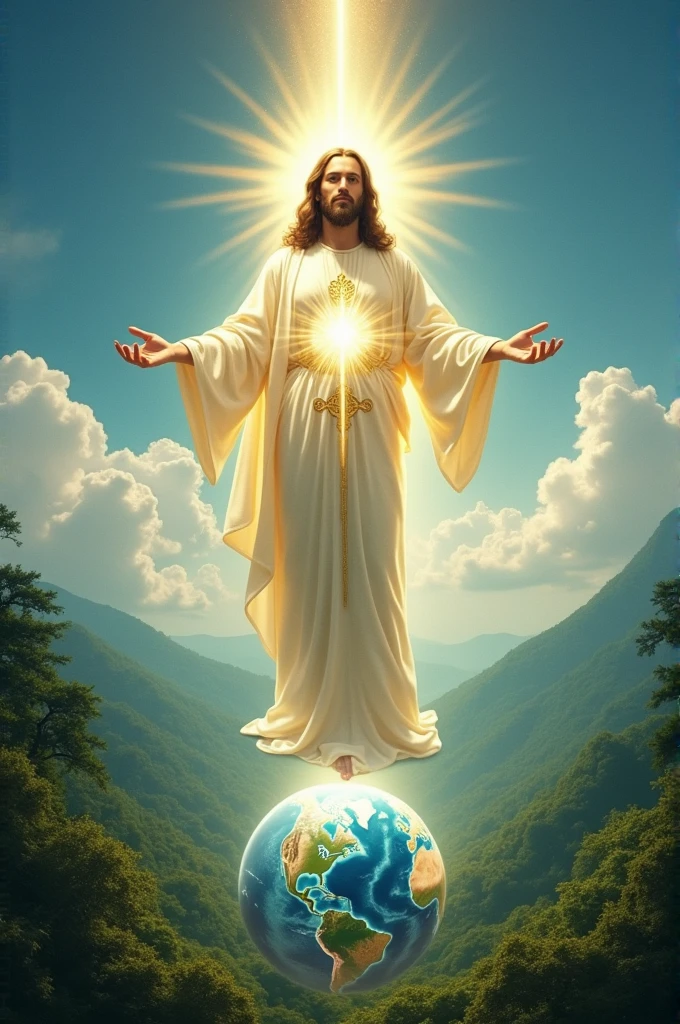 an image that represents the love of God and the care of the planet.