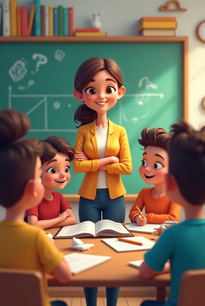 Teacher Cartoon photo ask questions for student more other photo one more other