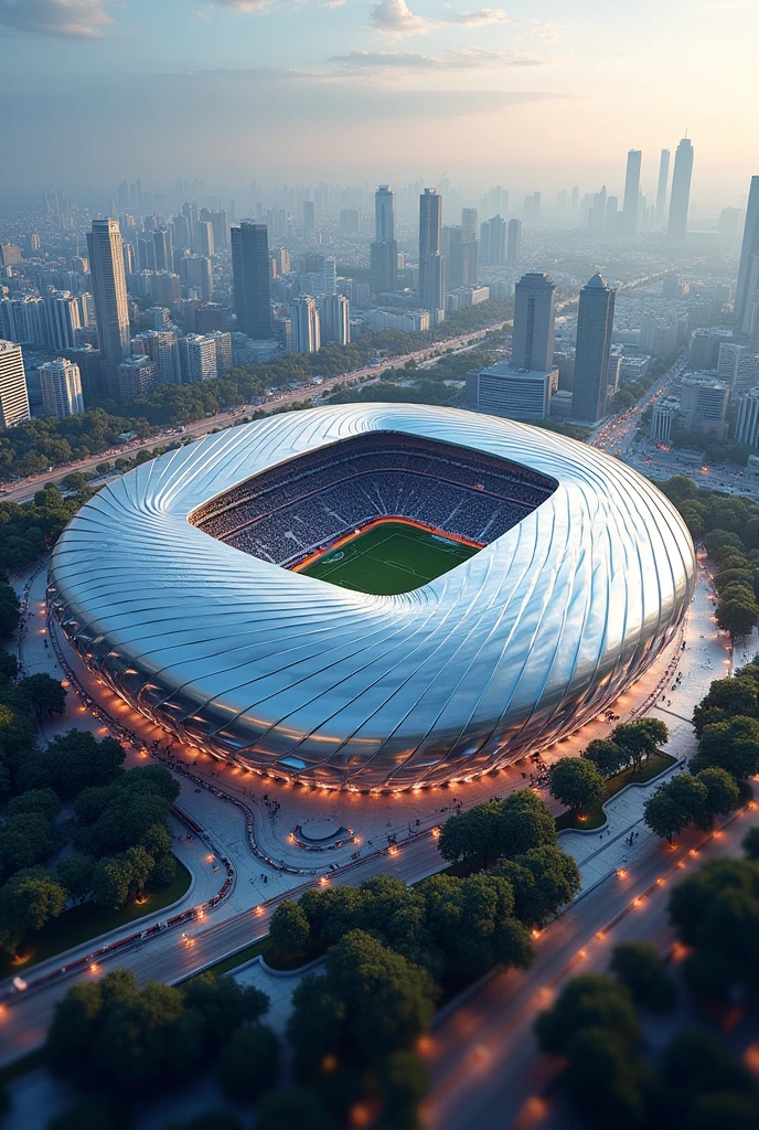 Make me a football stadium called neo quimica arena




