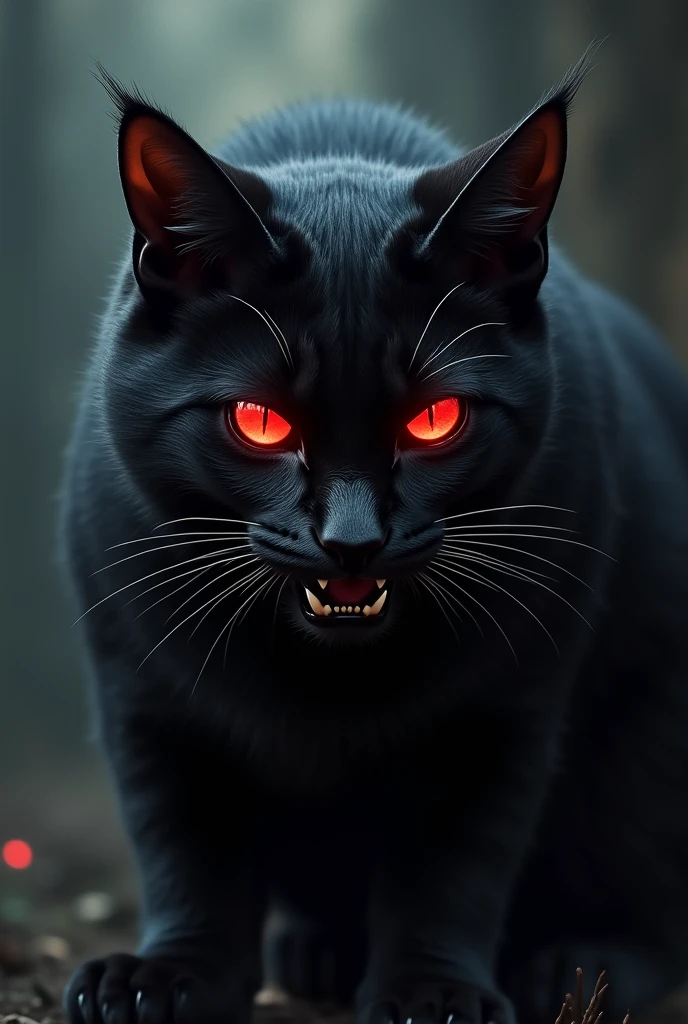 red demon cat eyes