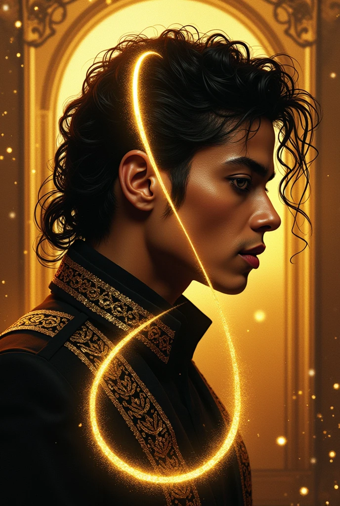 Michael Jackson's golden signature