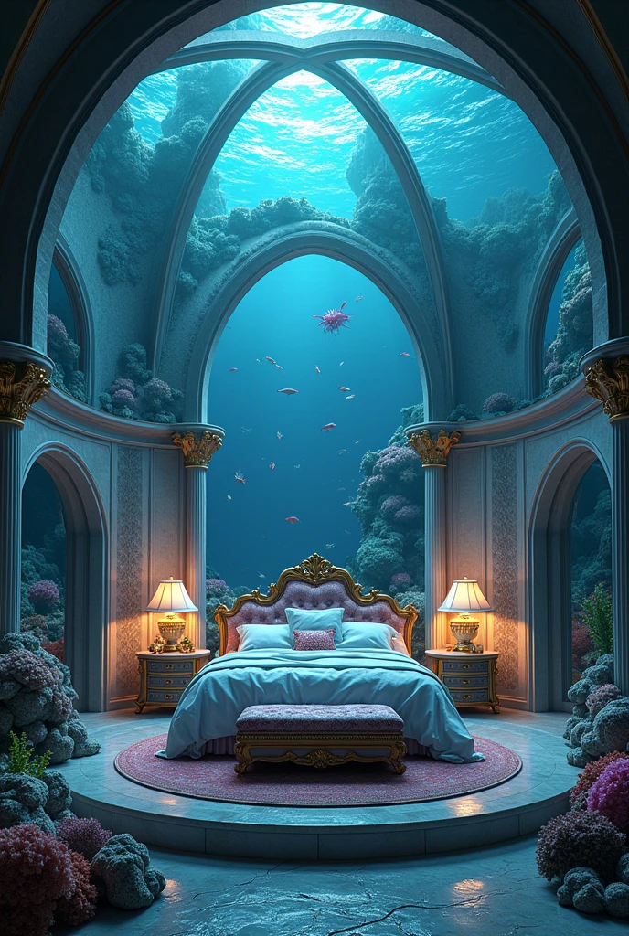 Fantasy、Deep Sea Dome、Gorgeous Bedroom、mysterious