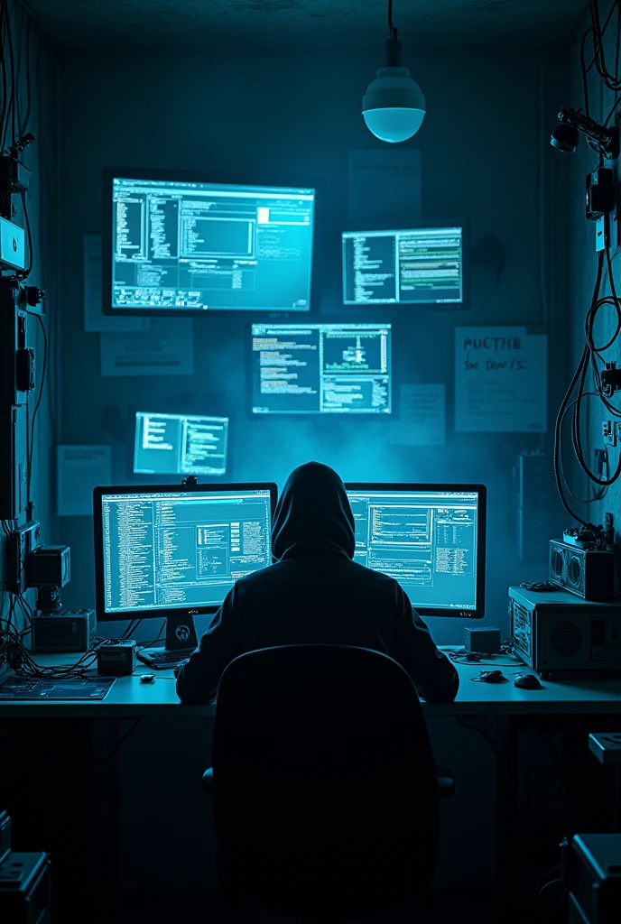 1 hacker in a room