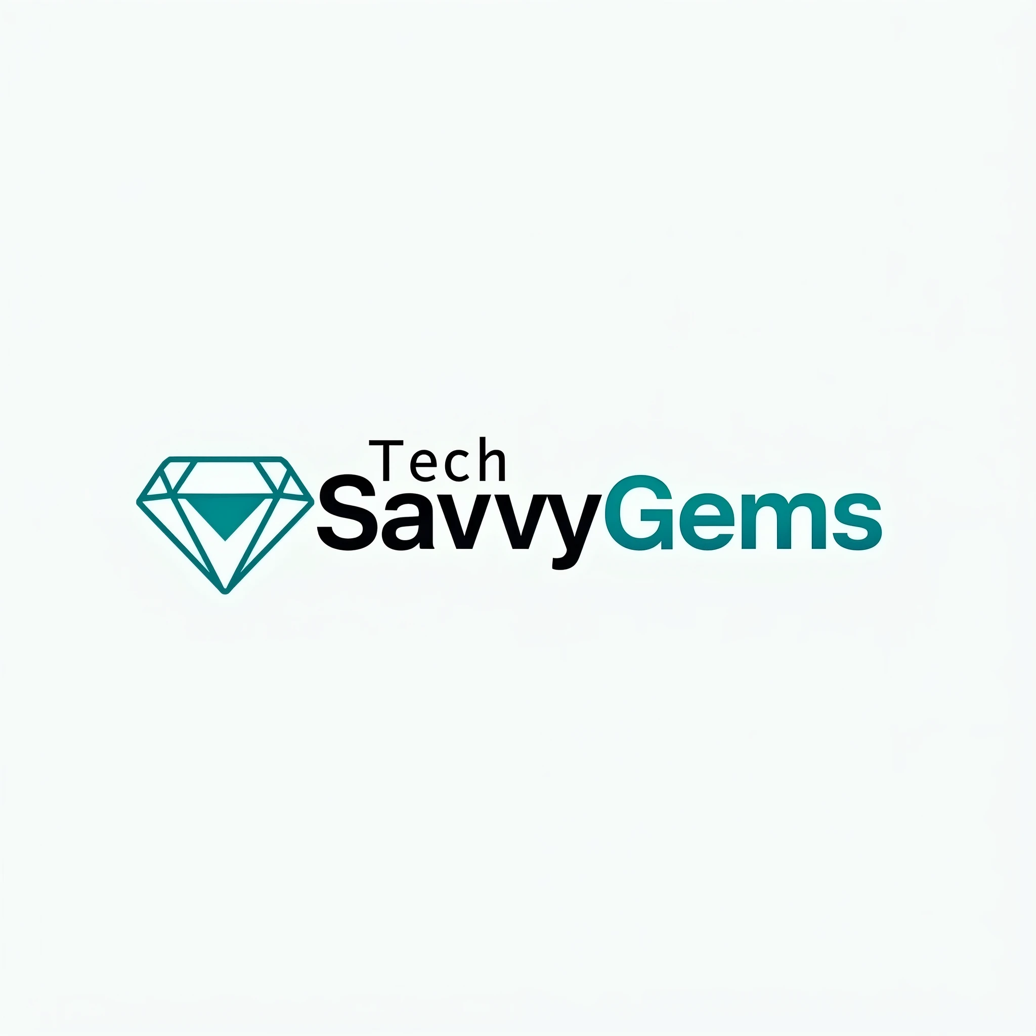 Here’s a prompt for another simple logo design for "TechSavvyGems":
Logo Design Prompt: "TechSavvyGems"
Shape and Layout: Create a minimalist logo featuring just a single, clean line or outline of a gemstone. Position the gemstone above or beside the text "TechSavvyGems."
Font Style: Use a simple, bold sans-serif font with rounded edges to give a modern and friendly feel. The text should be clear, with no extra embellishments.
Color Scheme: Opt for a monochromatic scheme, such as black and white or a single accent color like teal. This keeps the design clean and easy to reproduce across different media.
Iconography: The icon should be a very basic, stylized gem shape—just a few lines or facets to suggest a gem without too much detail. It should be small and understated, complementing rather than overpowering the text.
Text Placement: Position the text either directly below the gem icon or aligned to the right, with equal spacing to maintain balance and simplicity.
Visual Effects: Keep effects minimal—flat design with no gradients, and possibly just a slight shadow or subtle line beneath the text for depth.
Overall Composition: The logo should be crisp, modern, and instantly recognizable. The focus should be on simplicity and clarity, making the logo versatile for various uses.
