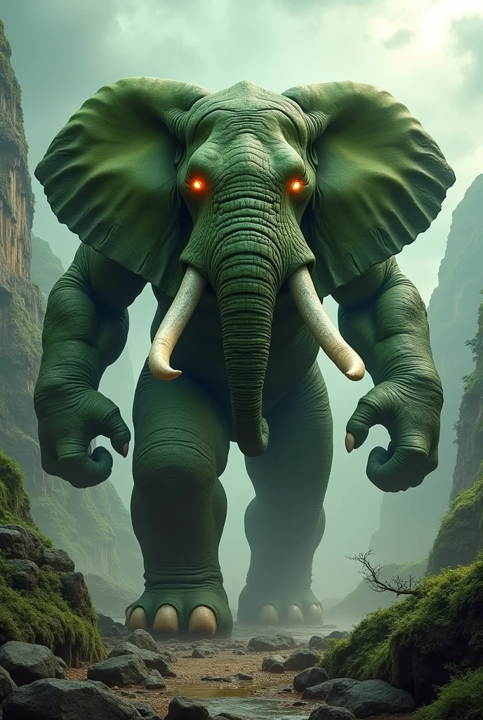 Elephant and Hulk combination