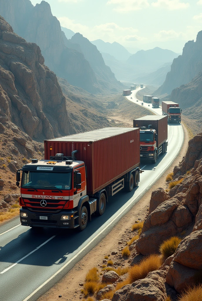 container trucks