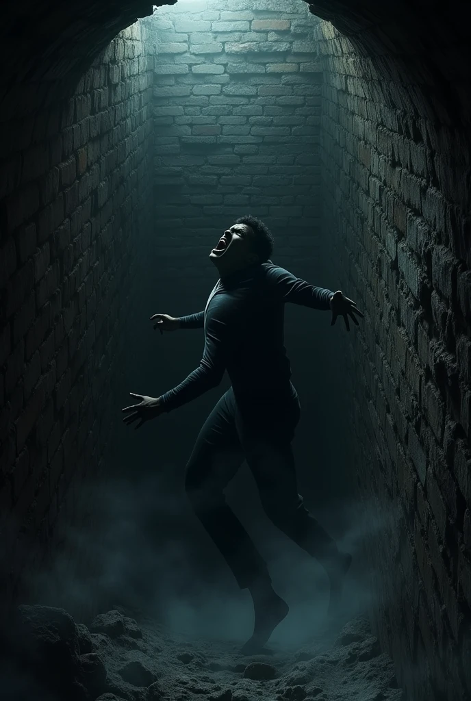 Scary Falling into the chimney