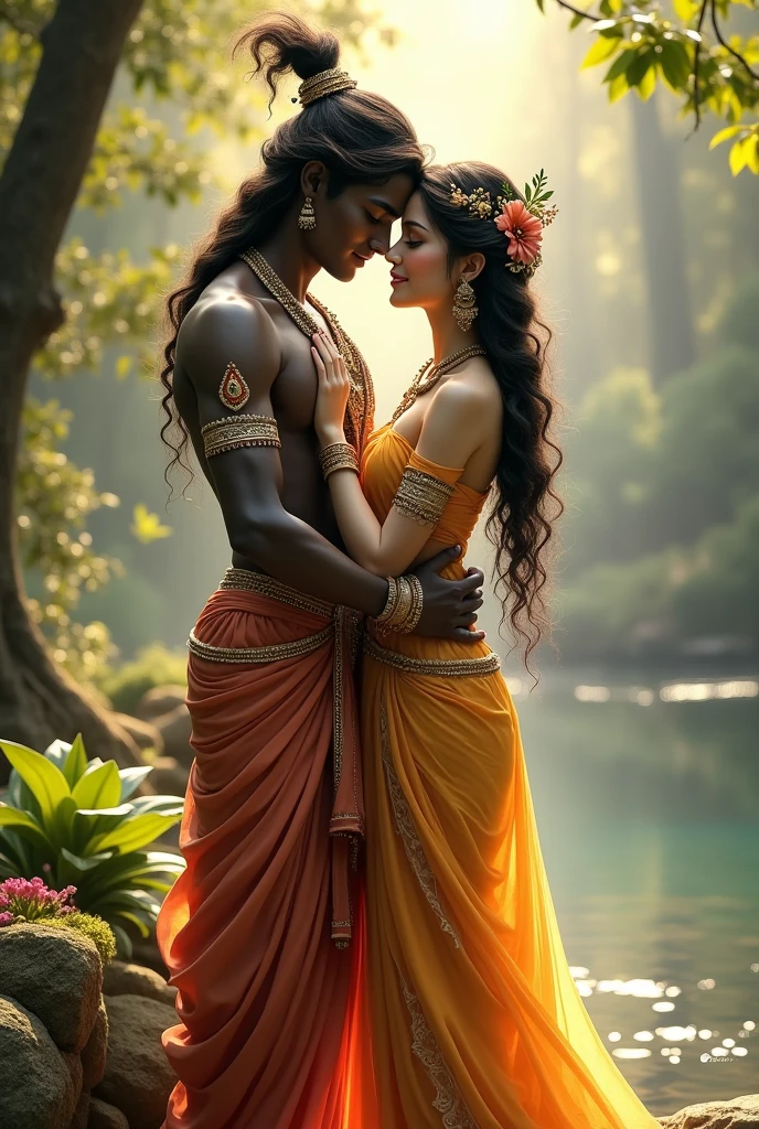 Radha Krishna god esthetic photo
