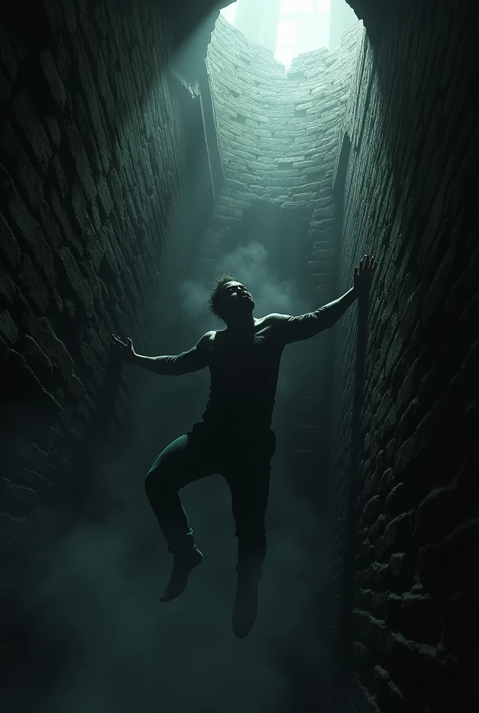 Scary Falling into the chimney