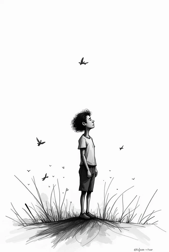 Peace Education Slogan doodle drawing black and white only